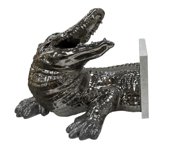 Подставка для книг "Крокодил"