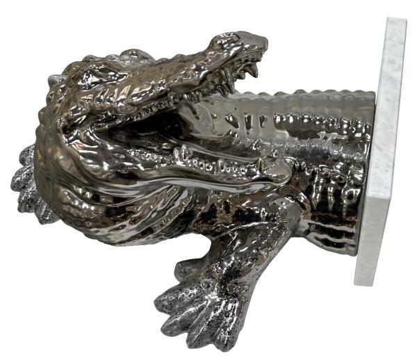 Подставка для книг "Крокодил"