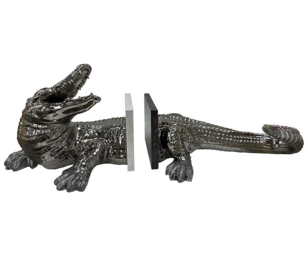 Подставка для книг "Крокодил"