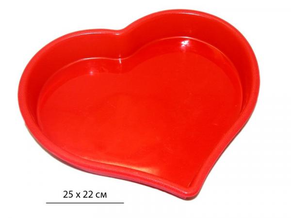 Форма для выпечки "Сердце" 25*х22 см