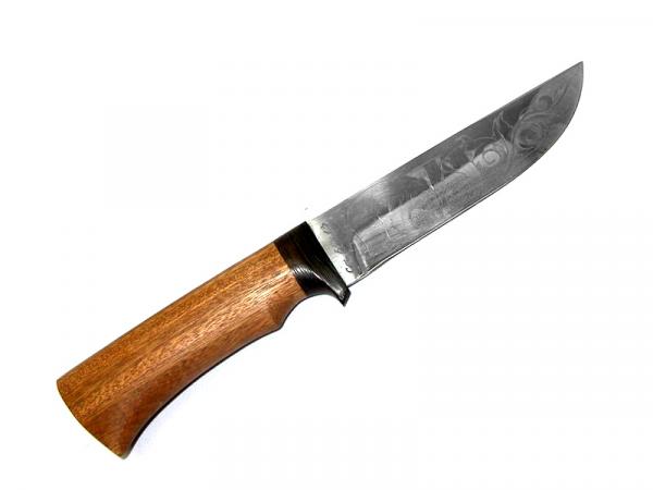 Нож "Бобр" 65х13 с гравировкой