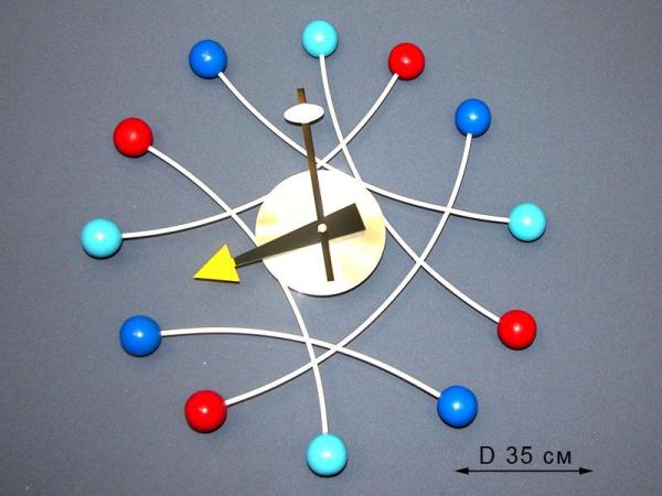 Часы настенные "Веселые шарики" 33 см