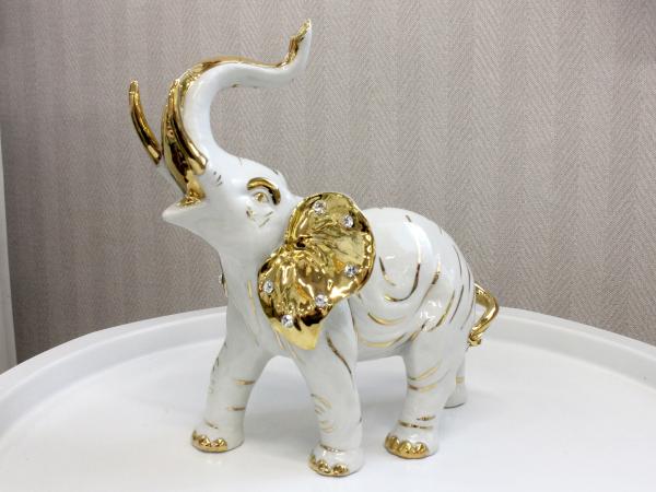 Скульптура "Слон" 23 см, фарфор, Sabadin Vittorio, Италия