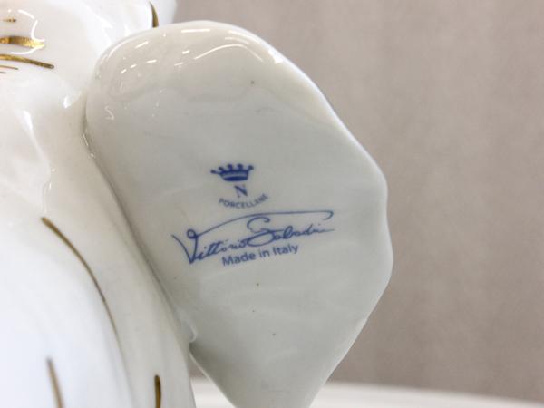 Скульптура "Слон" 23 см, фарфор, Sabadin Vittorio, Италия