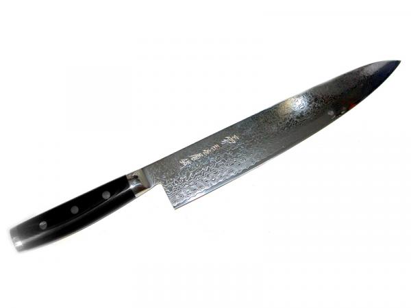 Нож шеф "Gou" 25,5 см дамаск 101 слой
