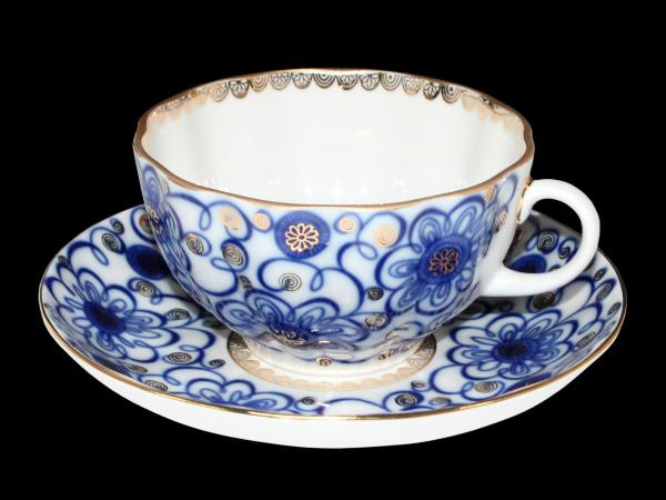 Чайная пара "Вьюнок" 250 мл чашка+блюдце