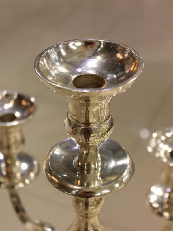 Подсвечник напольный на 7 свечей от Chinelli,  h 108 см, Италия