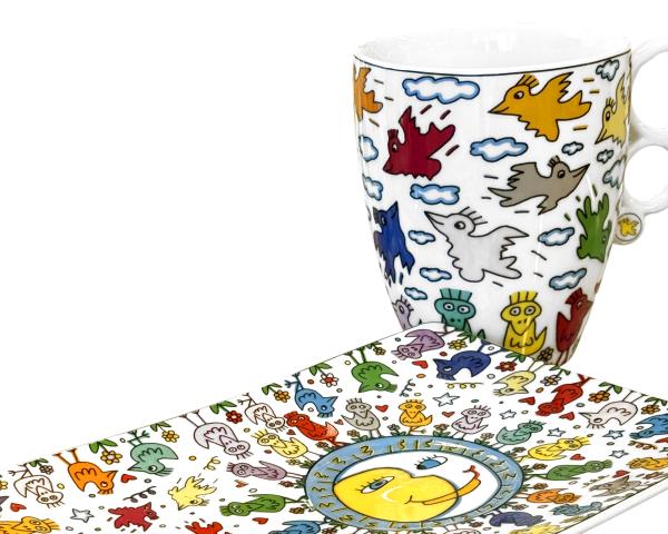 Чайная пара "Веселая стая"