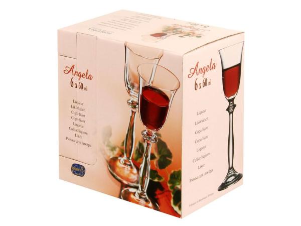 Набор рюмок "Ангела" 60 мл (6 шт.)