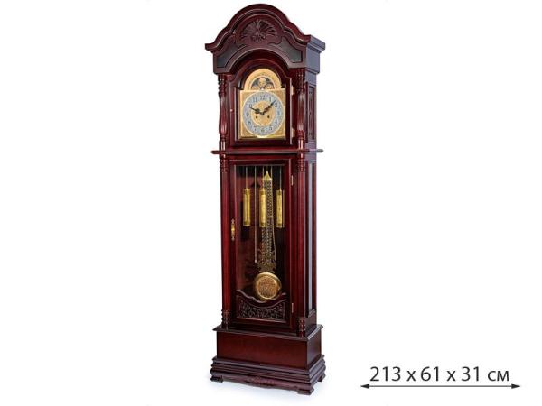 Часы напольные "Columbus" 213х61х31 см дерево