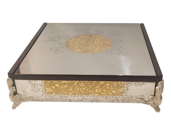 Шкатулка "Dubai" от Giorinox, Италия, 28*28*8,5 см, сталь