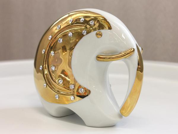 Скульптура "Слон" 11 см Sabadin Vittorio Италия фарфор