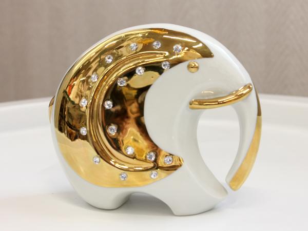 Скульптура "Слон" 11 см Sabadin Vittorio Италия фарфор