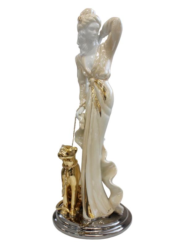 Скульптура "Парижанка" 47 см Италия, Ceramiche AHURA