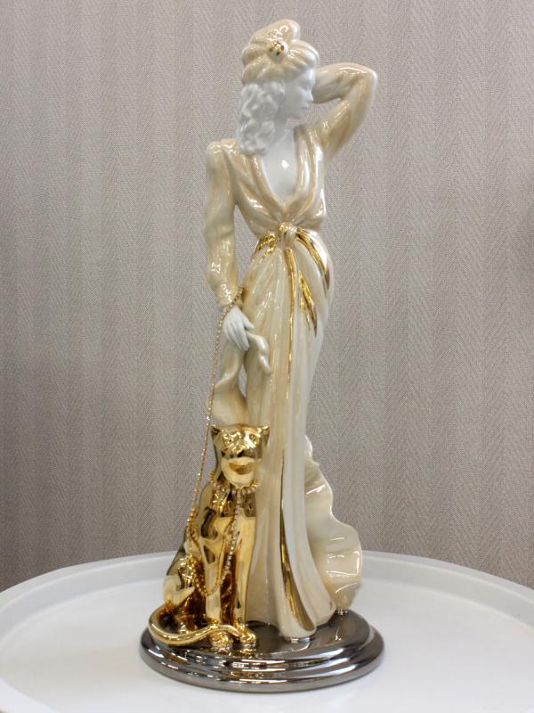 Скульптура "Парижанка" 47 см Италия, Ceramiche AHURA