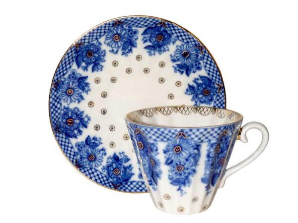 Чайная пара "Корзиночка" 220 мл