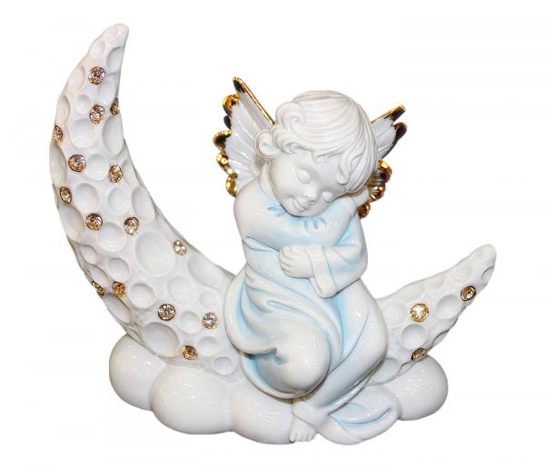 Скульптура "Спящий ангел на месяце"