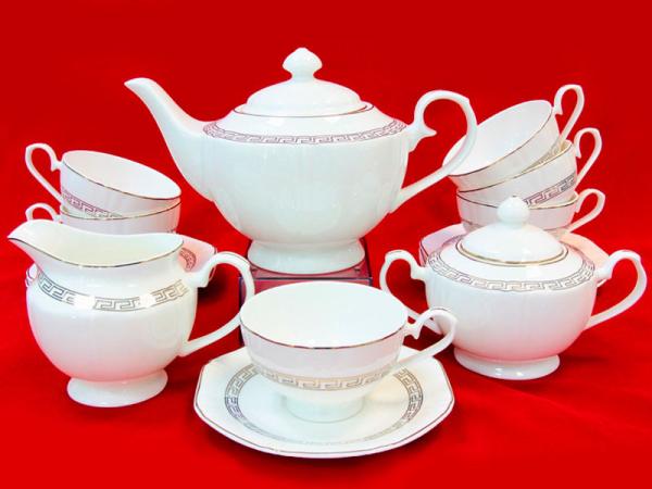 Чайный сервиз "Версаче"  6 персон 15 предметов