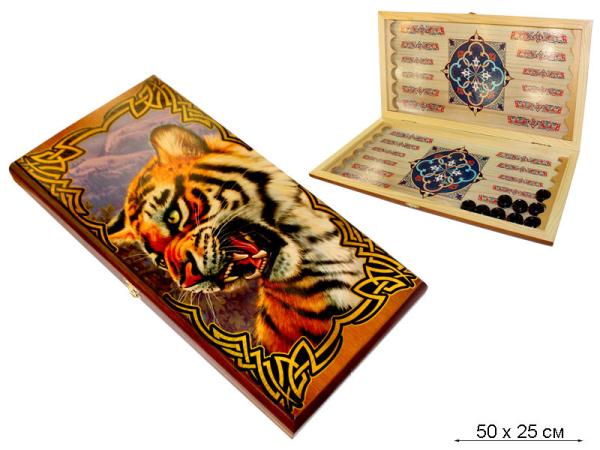 Нарды "Тигр" 50х25 см